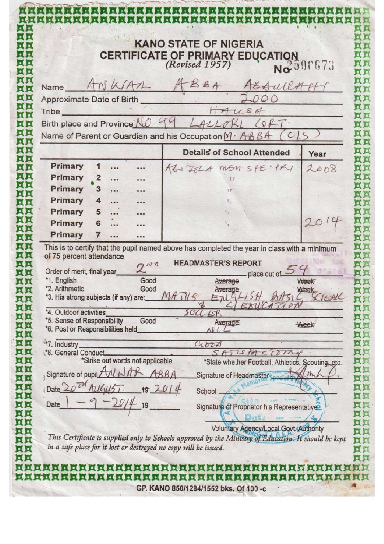 Document Page 1